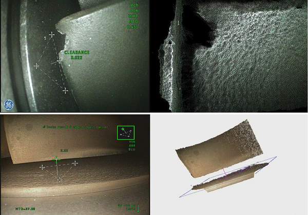 使用工業內窺鏡測量航空發動機葉尖與機匣間隙的應用 使用工業內窺鏡測量航空發動機葉尖與機匣間隙的應用